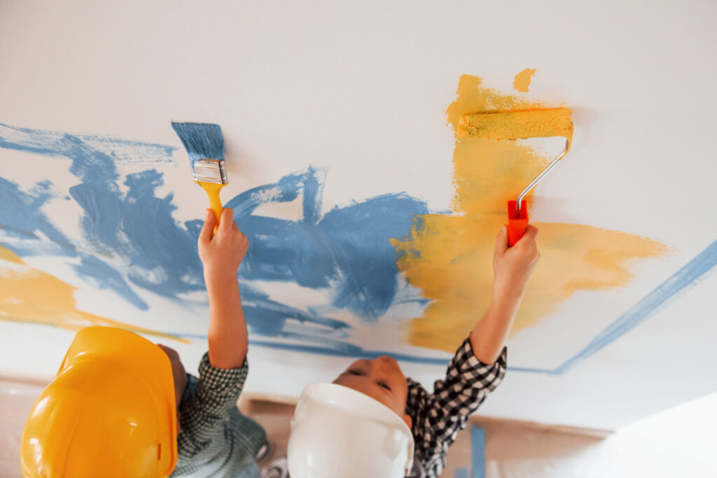 colors of ukrainian flag two boys painting walls 2026 01 09 00 37 43 utc