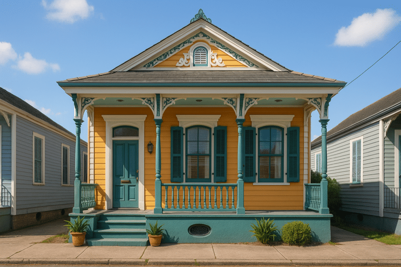 25 new orleans shotgun house