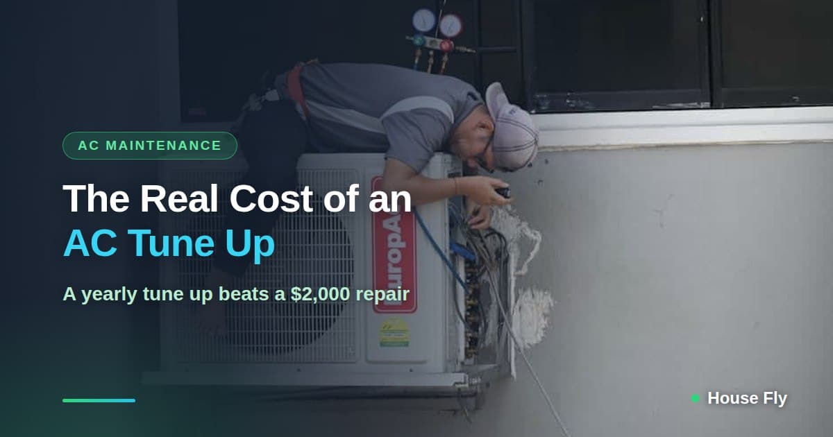 AC Tune Up Cost: What Maintenance Should Run You in 2026