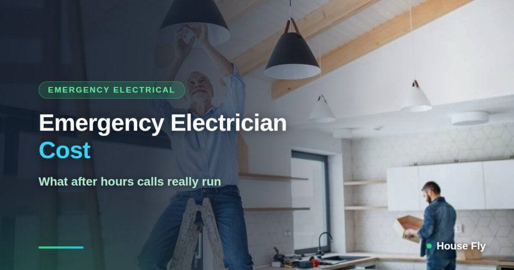 Costo de un electricista de emergencia: lo que cuestan las visitas fuera de horario en 2026