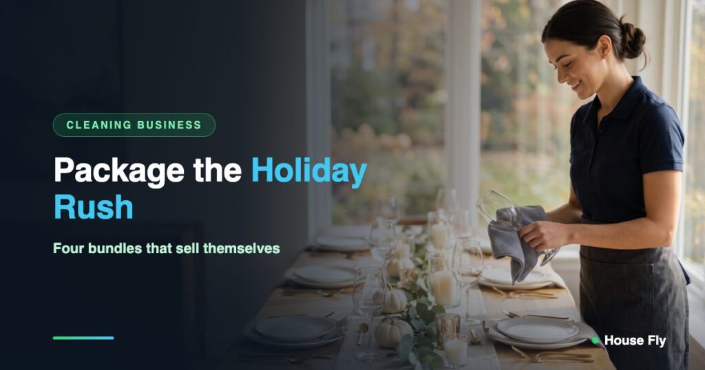 Cleaning Businesses: Build Holiday Deep Clean Packages for the Thanksgiving to New Year Rush